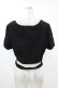 画像2: DARK IN LOVE / Punk locomotive check heart crop top XXL ブラック H-25-02-22-1038-PU-TO-KB-ZY (2)