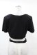 画像2: DARK IN LOVE / Punk locomotive check heart crop top XL ブラック H-25-02-22-1040-PU-TO-KB-ZS (2)