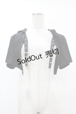 画像1: DARK IN LOVE / Punk cool cat tail cape L ブラック H-25-02-22-1046-PU-TO-KB-ZS