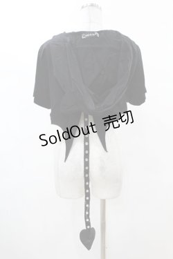 画像2: DARK IN LOVE / Punk cool cat tail cape L ブラック H-25-02-22-1046-PU-TO-KB-ZS