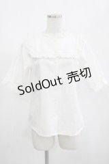 Fi.n.t / ライン使いコットンレースヨークブラウス Free OFF WHITE H-25-02-22-053-CA-BL-NS-ZH