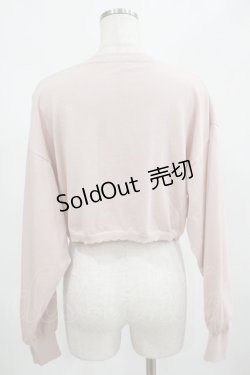 画像3: axes femme POETIQUE / UVカットリボンデザインカーディガン M ピンク/ブラック H-25-02-22-057-AX-TO-NS-ZH