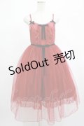 Angelic Pretty / 乙女のチュチュDollジャンパースカート Free レッド H-25-02-22-006-AP-OP-NS-ZH
