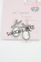 m petit by misako / AMリボンイヤリング  ブラック H-25-02-22-069-LO-AC-NS-ZH