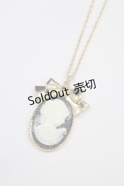 画像1: m petit by misako / AMリボンネックレス  ブラック H-25-02-22-070-LO-AC-NS-ZH