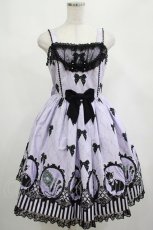 画像1: Angelic Pretty / Cinema Dollジャンパースカート Free ラベンダー H-25-02-22-007-AP-OP-NS-ZH (1)