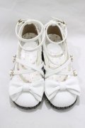Angelic Pretty / Tea Party Shoes S オフ H-25-02-22-082-AP-SH-NS-ZH
