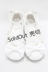 Angelic Pretty / Tea Party Shoes S オフ H-25-02-22-082-AP-SH-NS-ZH