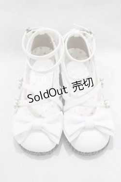 画像1: Angelic Pretty / Tea Party Shoes S オフ H-25-02-22-082-AP-SH-NS-ZH