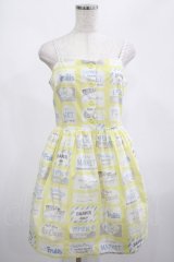 MILK / MILK TOWNドレス  レモンベース H-25-02-23-033-ML-OP-KB-ZH