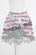 ACDC RAG / 病みかわパンクメンヘラチャンスカート ONE SIZE 黒 H-25-02-23-041-PU-SK-KB-ZH