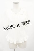 Angelic Pretty / ロゴ刺繍カラー半袖カットソー Free オフ H-25-02-23-1006-AP-TO-NS-ZH