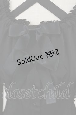 画像3: metamorphose / 胸元ギャザー長袖ブラウス Free ブラック H-25-02-23-1011-ME-BL-NS-ZH