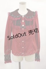 Angelic Pretty / Dreamy Pearlブラウス Free ワイン H-25-02-23-1014-AP-BL-NS-ZH