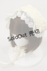 metamorphose / チュールレースヘッドドレス(パールチェーン)  アイボリー H-25-02-23-1027-ME-AC-NS-ZH