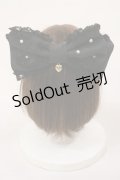 Angelic Pretty / パーリィサテンリボンバレッタ  ブラック H-25-02-23-1033-AP-AC-NS-ZH
