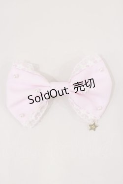 画像1: Angelic Pretty / ロゴスターチャームオーガンジーバレッタ  ピンク H-25-02-23-1034-AP-AC-NS-ZH