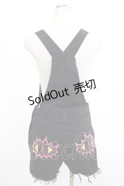 画像3: KILL STAR / Oracle denim overalls XS ブラック H-25-02-23-050-SL-PA-KB-ZH