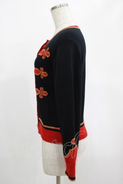 画像2: Jane Marple / ロイヤルサージェントカーディガン M ブラック H-25-02-23-067-JM-TO-KB-ZT030