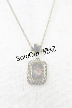 画像1: Michal Negrin / フレームネックレス  ゴールド H-25-02-23-2008-LO-AC-KB-ZH