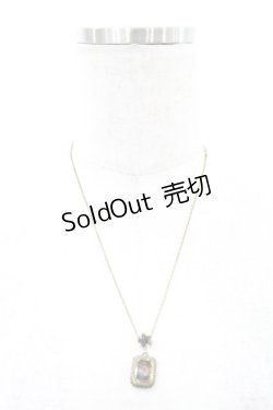 画像2: Michal Negrin / フレームネックレス  ゴールド H-25-02-23-2008-LO-AC-KB-ZH