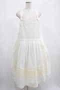 Jane Marple / Winter lace tablier skirt M アイボリー H-25-02-23-008-JM-SK-KB-ZH