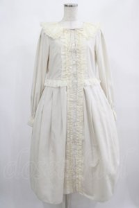 Melody BasKet / ホイップフリルワンピース  アイボリー H-25-02-23-015-LO-OP-KB-ZH