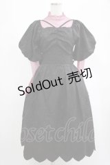 Maison de FLEUR / アースラ/ワンピース Free ブラック H-25-02-24-022-LO-OP-NS-ZH