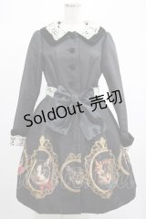 Juliette et Justine / Une bibliotheque et Chat Coat サイズ2 ブラック（ル カードル デュ シャ） H-25-02-24-024-CL-CO-NS-ZH