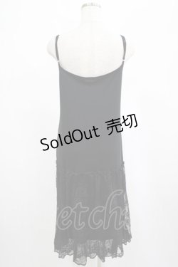 画像3: axes femme / レース使いペチワンピース M ブラック H-25-02-24-033-AX-OP-NS-ZH