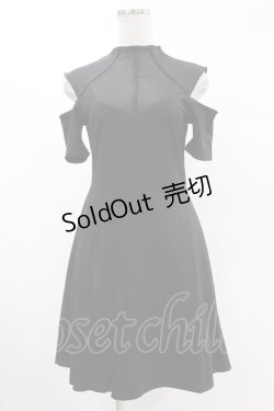 画像1: KILL STAR / Astra Skater Dress S ブラック H-25-02-24-1018-SL-OP-KB-ZH