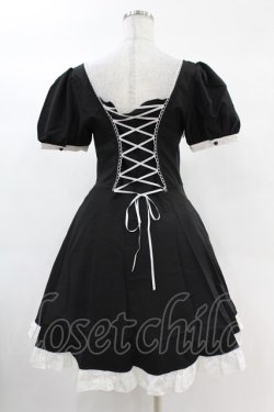 画像2: DARK IN LOVE / Magic doll black white rebel dress M ブラック×ホワイト H-25-02-24-1028-PU-OP-KB-ZS