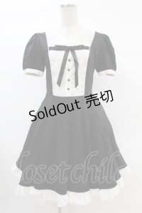 DARK IN LOVE / Magic doll black white rebel dress M ブラック×ホワイト H-25-02-24-1029-PU-OP-KB-ZH
