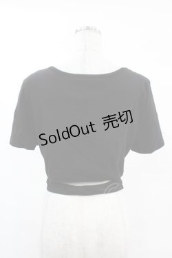 画像2: DARK IN LOVE / Punk locomotive check heart crop top XL ブラック H-25-02-24-1031-PU-TO-KB-ZI
