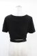 画像2: DARK IN LOVE / Punk locomotive check heart crop top XL ブラック H-25-02-24-1031-PU-TO-KB-ZI (2)