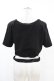 画像2: DARK IN LOVE / Punk locomotive check heart crop top XXL ブラック H-25-02-24-1033-PU-TO-KB-ZY (2)