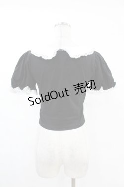 画像2: DARK IN LOVE / Black lolita two little bears doll top XS ブラック H-25-02-24-1036-PU-TO-KB-ZH