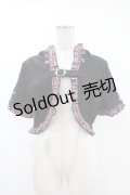 DARK IN LOVE / Gothic lolita pink plaid cat ear hoody cape XL ブラック×ピンク H-25-02-24-1043-PU-TO-KB-ZY