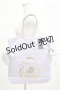 Maison de FLEUR / OCTAVINELLE/サイドリボントート/ディズニーツイステッドワンダーランドコラボ  ラベンダー H-25-02-24-052-LO-BG-NS-ZH