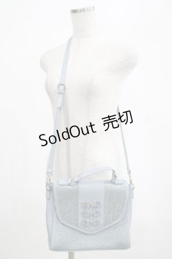 画像1: axes femme POETIQUE / チャイナ釦デザインバッグ  サックス H-25-02-24-053-AX-BG-NS-ZH