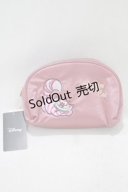 画像1: Maison de FLEUR / Cheshire Cat/ラウンドポーチ  ピンク H-25-02-24-063-LO-ZA-NS-ZH