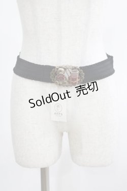 画像1: axes femme POETIQUE / プレゼントベアーゴムベルト Free ブラック H-25-02-24-064-AX-ZA-NS-ZH