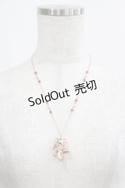 画像2: axes femme POETIQUE / プレゼントベアーネックレス  ゴールド H-25-02-24-065-AX-AC-NS-ZH