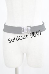 axes femme / スターライトモチーフベルト  ブラック/ラベンダー H-25-02-24-069-AX-ZA-NS-ZH