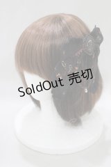 ALICE and the PIRATES / 天幕裏の赤ずきん柄バレッタ  ブラック H-25-02-24-072-PA-AC-NS-ZH
