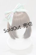 Angelic Pretty / magical etoileななめリボンカチューシャ  ミント H-25-02-24-073-AP-AC-NS-ZH