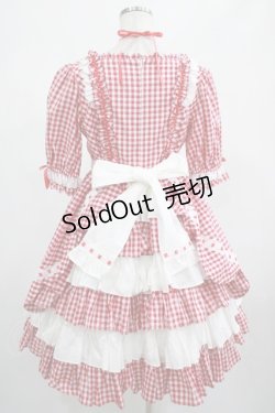 画像3: Angelic Pretty / Heart CafeワンピースSet Free レッド H-25-02-24-002-AP-OP-NS-ZH