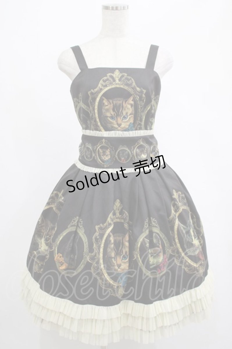 画像1: Juliette et Justine / Le cadre du chat  サイズ1 アン・シャトン【猫】 H-25-02-24-018-CL-OP-NS-ZH (1)