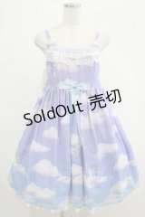Angelic Pretty / Misty Sky Brilliant ColorジャンパースカートSet Free Aqua Symphony(ラベンダー×サックス) H-25-02-24-020-AP-OP-NS-ZH