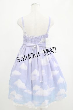 画像3: Angelic Pretty / Misty Sky Brilliant ColorジャンパースカートSet Free Aqua Symphony(ラベンダー×サックス) H-25-02-24-020-AP-OP-NS-ZH